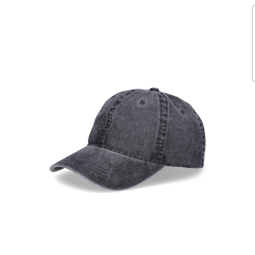NWOT Time and Tru Black Washed Cotton Baseball Hat